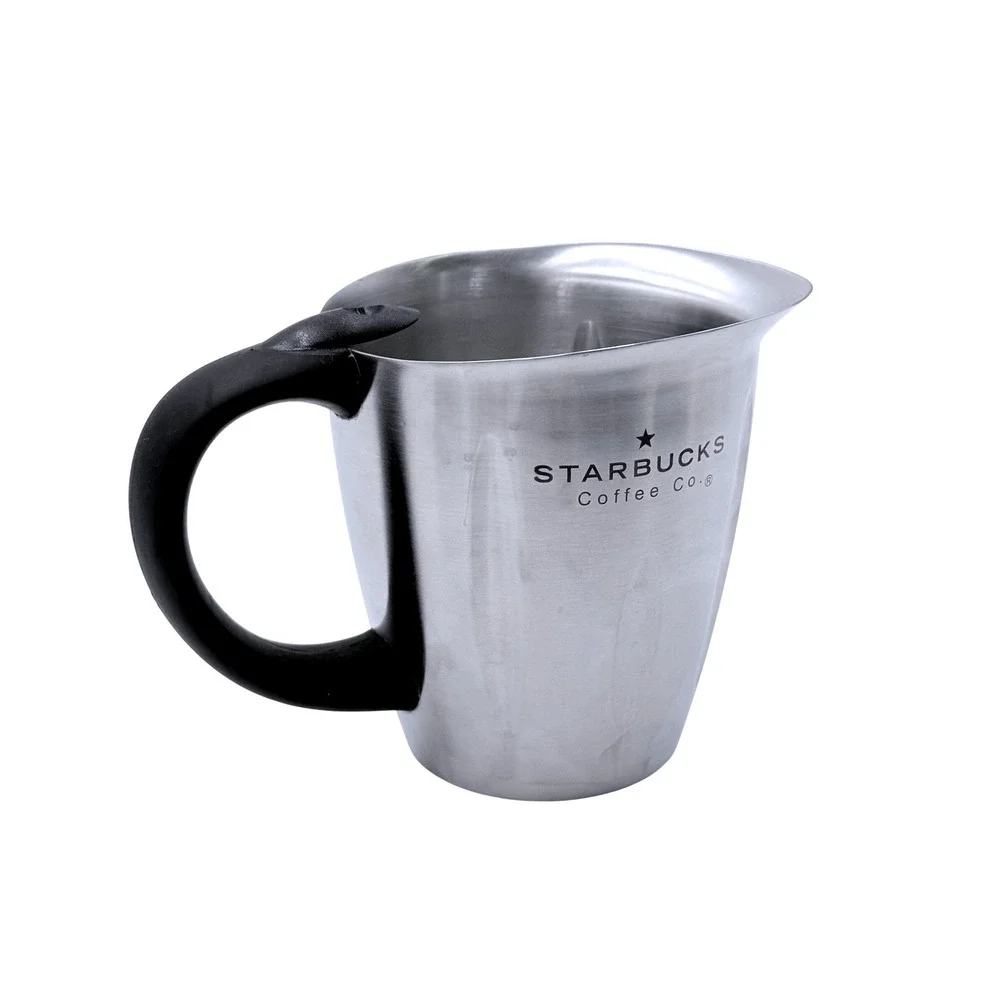 Starbucks Stainless Steel Milk Frothing Pitcher Coffee Co. Barista Steaming Jug